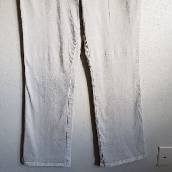 Vintage Soft Surroundings Mid-Rise Straight Leg Pants Stretch Beige Women's XL - Picture 4 of 10